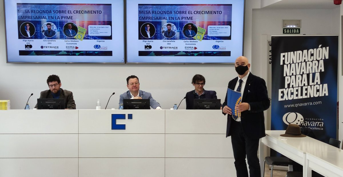 qna_excelencia's tweet photo. #JornadaFNE Hoy aprendemos con Iñigo Ayerra @IEDcompany y Ciro Larrañeta #TETRACE sobre las 7 palancas del #CrecimientoEmpresarial propuestas por @medranosola en su último libro. #Autoliderazgo #Liderazgo #Personas #Clientes #Gestión #Finanzas #Innovación
@MarinoBarasoain https://t.co/nOw9meK4WF