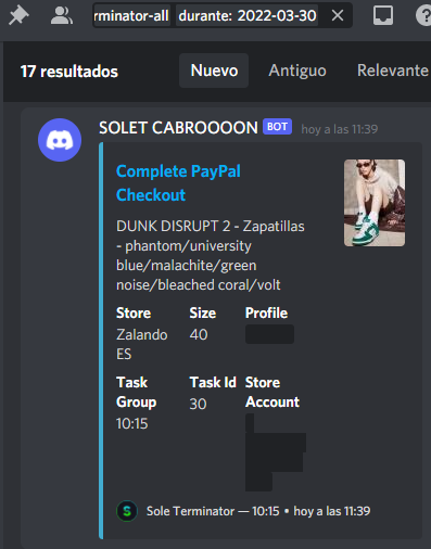 OclockLmao's tweet photo. Low stock drop today 🫤
Bot: @SoleTerminator @SoleTermSuccess 
Cg: @hypelabeu 
🤝: @pauinhoo &amp; @Chechiperez19 https://t.co/1mOsb0oOci