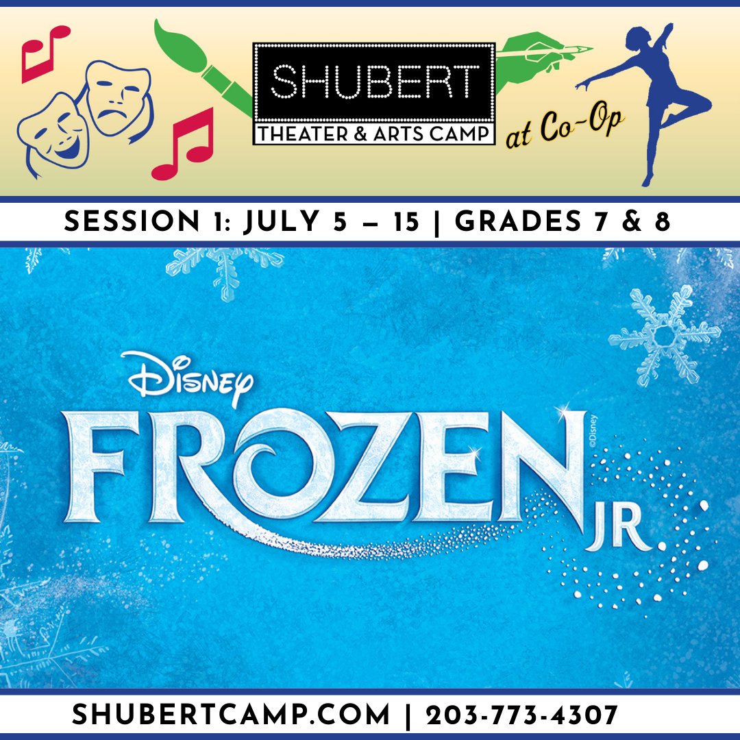 ShubertNewHaven's tweet photo. Sign up for Shubert Theater & arts Camp at https://t.co/Eri7OuVlg2. A great way for your children to immerse themselves in the arts while making new friends. See you soon π
#CTYouthPrograms #ThingsToDoInCTWithKids #CTKids #CTSummerCamp #CTCamp #NewHavenSummerCamp #NewHavenKids https://t.co/UH375tVv4M