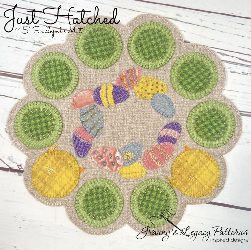 ValdaniInc's tweet photo. New #pattern "Just Hatched" so much fun to stitch for #Easter!- Kim & Katie at Granny's Legacy Patterns
https://t.co/KboALLJXOn
#grannyslegacy #grannyslegacypatterns #Valdani #EasterEggs #handstitched #applique https://t.co/MHS4xSQJMM