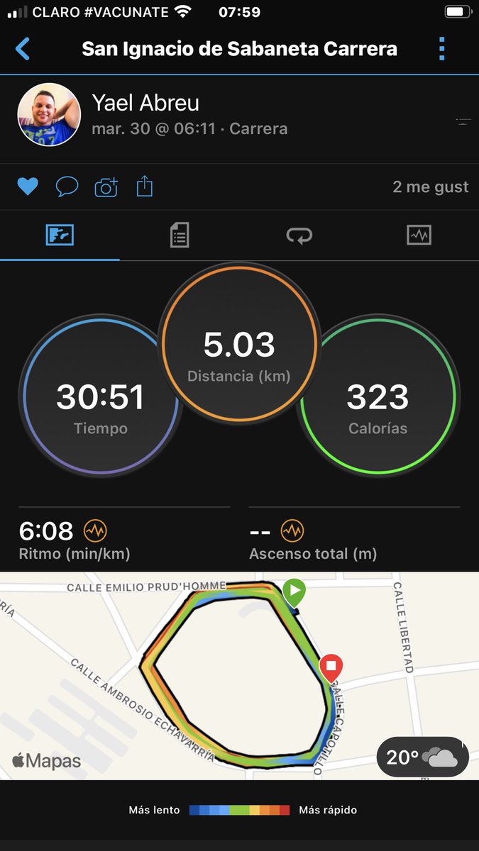 Buenos días, gracias señor por este nuevo día, ya el día de hoy se entrenó 💪🏻💪🏻💪🏻💪🏻