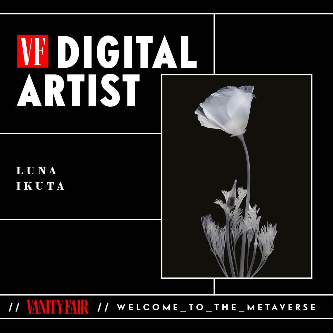 VanityFairIt's tweet photo. @lunaikuta, americana di origine giapponese, celebre per le sue creature vegetali diafane, è tra gli artisti del museo di Vanity Fair nel #Metaverso. Dal 21/04, in occasione della Biennale d’Arte di Venezia. @valuartdotcom

Scopri di più >> https://t.co/NpahlpSjWE

#VFNewDigital https://t.co/EIwOTl4ojp