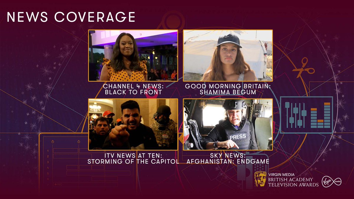 Delighted to be nominated for a BAFTA for our news coverage of the Storming of the Capitol! Congrats to @robertmooreitv and the Washington team, @julie_etch @laurajwilshaw @robowers and all at News at Ten. Fantastic recognition for stellar reporting and programme making.