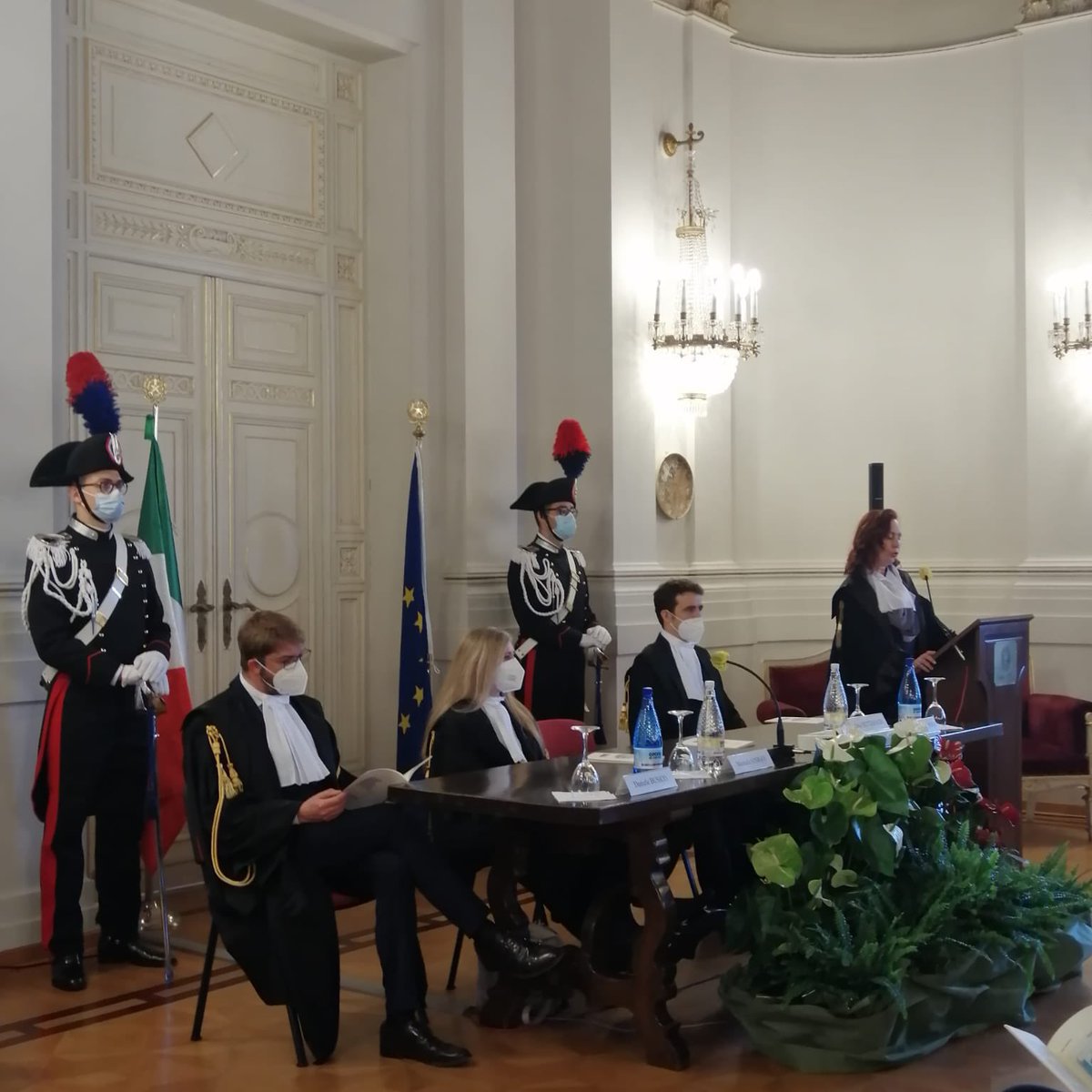 CdSinforma's tweet photo. Oggi cerimonie inaugurazione anno giudiziario #TarAbruzzo, #TarLazio - sezione staccata #Latina, #TarLecce e #TarFvg. X Presidente #TarTrieste decisioni rapide “180 giorni media fissazione ricorsi e nonostante l’aumento dei ricorsi quasi tutto il 2021 già fissato se non deciso” https://t.co/te7ZCBVvj7