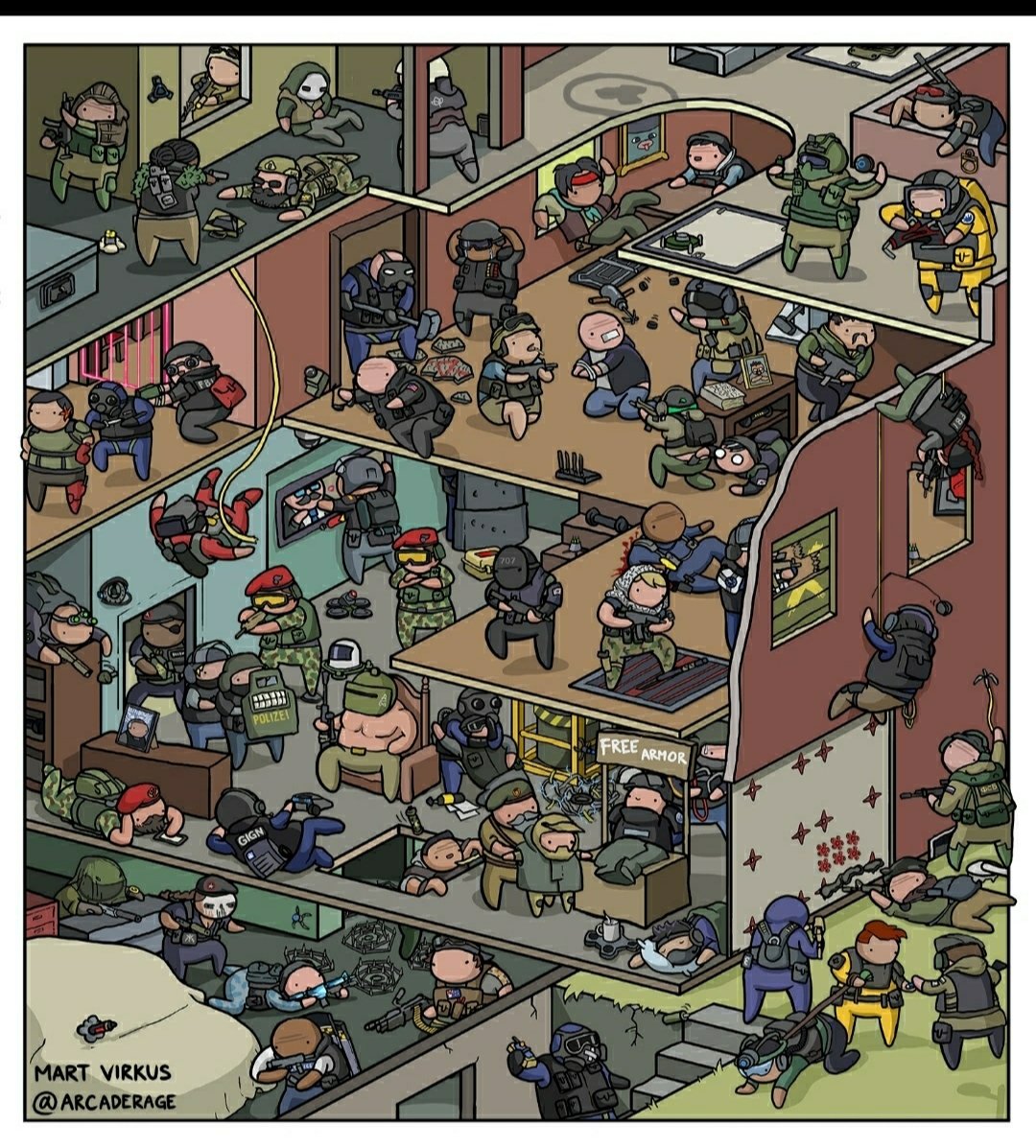 El lado Cómico de R6