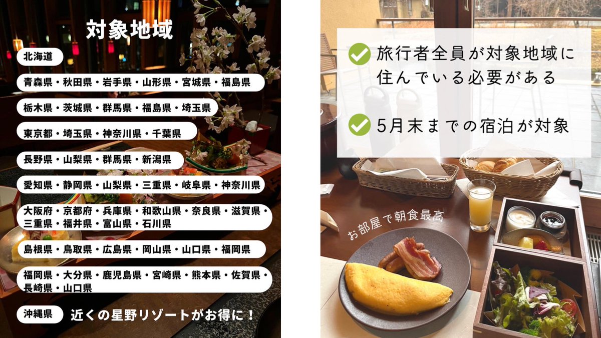 \\星野リゾート50%オフ前後に//

地域限定プラン、
5月末までに延長されました🥳

わたしもこの機会に初めての星のやへ✨
この金額で、しかも一泊から
泊まれることなかなかないと思い…🥺
子供預けてゆっくりコース料理
食べられて最高でした🍷