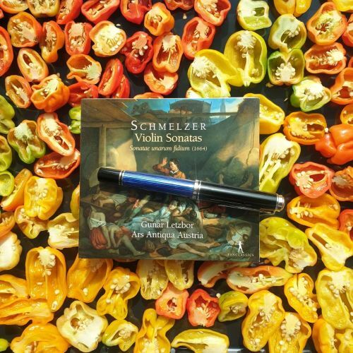 ClassicalCritic's tweet photo. #morninglistening to #JohannHeinrichSchmelzer #ViolinSonatas w/ #GunarLetzbor & #ArsAntiquaAustria/ @ArsAntiquaMusic on #PanClassics/@note1music
Amazon: https://t.co/aI5qR7HTMa
Fabulously simple, productivity- enhancing #ViolinMusic from #Schmelzer (1… https://t.co/NVTRr7W38y https://t.co/uqiuSd0oy2