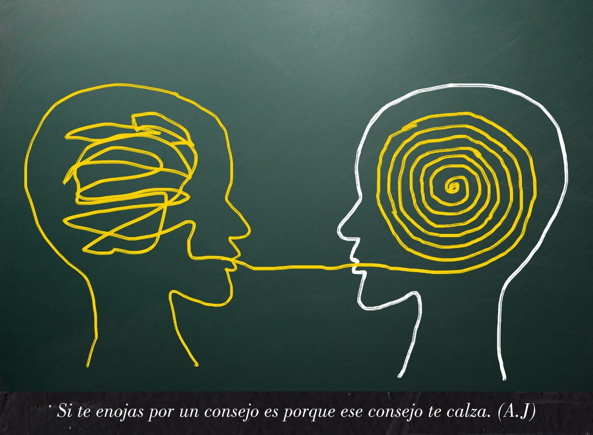 alejodorowsky's tweet photo. Si te enojas por un consejo es porque ese consejo te calza. https://t.co/FRw5nN8mPr