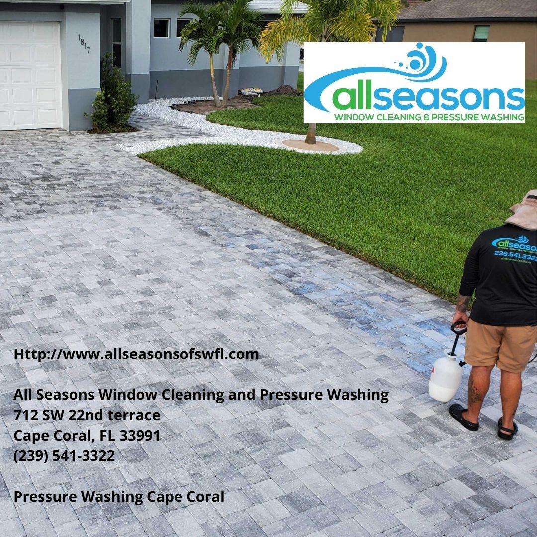 Pressure Washing Cape Coral All Seasons Window Cleaning and Pressure