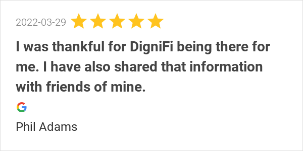 dignifi_fintech's tweet photo. Thanks for the great feedback! We love what we do and we appreciate the kind words. New 5.0-star Review: I was... https://t.co/H9z7U6GFSV