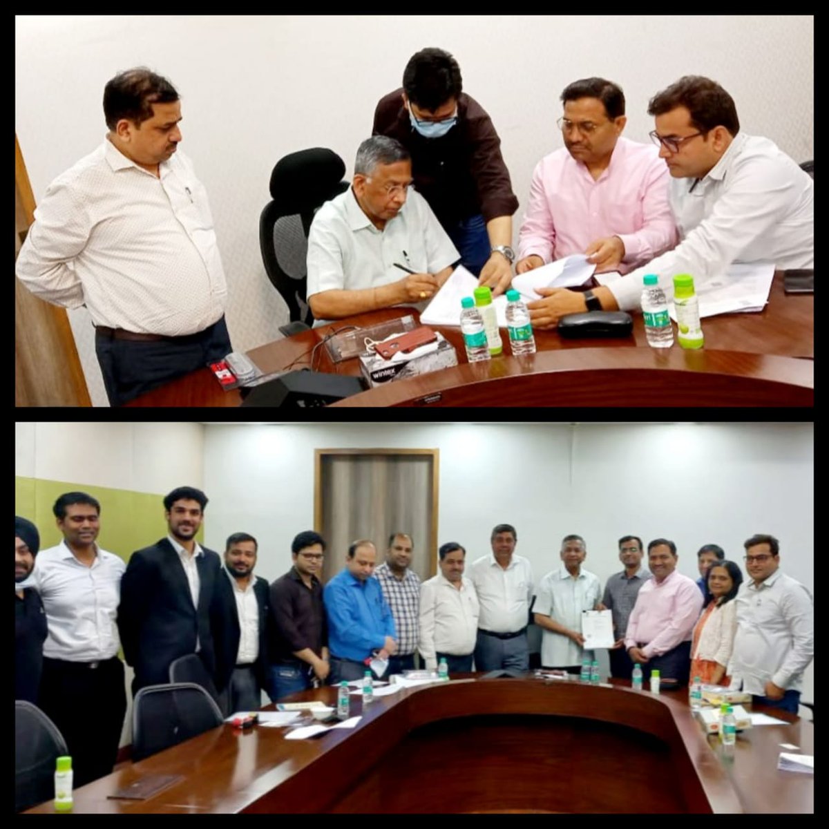 OfficialNBCC's tweet photo. An agreement was signed between ASPIRE and Consortium of seven public sector banks on 29.03.2022 for disbursal of ₹ 1.5k cr loan for completion stalled #AmrapaliProjects .

#Amrapali_In_Progress

@PMOIndia @MoHUA_India @HardeepSPuri @Secretary_MoHUA @AmritMahotsav @PIB_India https://t.co/l5k9cel9Bf