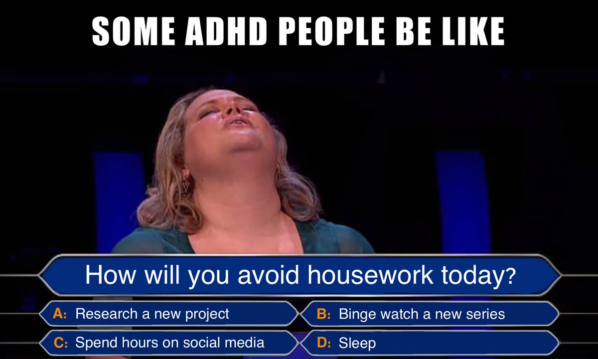 rosna's tweet photo. Yeah nah, the struggle is real! #adhd #ADHDlife https://t.co/QwA9y8P93v