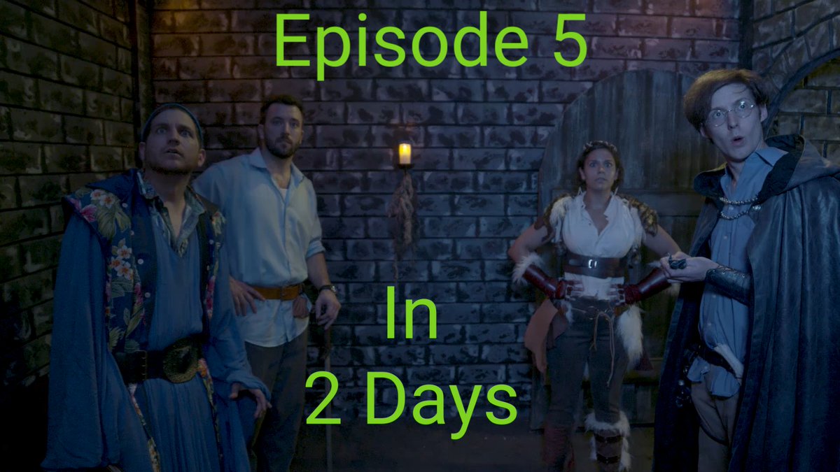 TheCampaignWeb's tweet photo. #huzzah
Mid-Season Finale drops FRIDAY on @TheFntsyNtwrk
Haven't seen #TheCampaign yet? #Binge ALL 5 Episodes this Friday!
#maze #RPG #fantasy #Comedy @actionshowstuds @JandJprodatl #support #watchesandwonders #indieseries #indie #supportonpatreon #QuestTogether #wizard https://t.co/CoIkhFYdEM