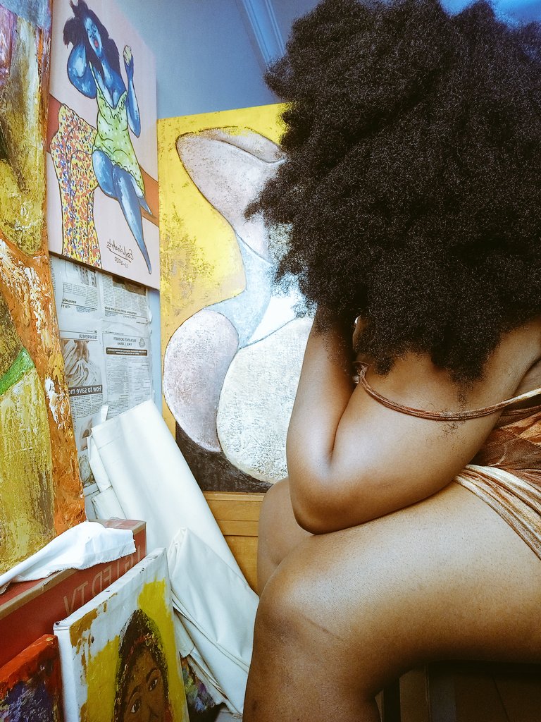EssyliciousArts's tweet photo. So may call us FAT", others Plus Size. Whichever one it is, your beauty is a full PACKAGE😍.. Embrace it😘.
#CurvyVoluptuous #plussizeartist #NFTCommunity #NFTscollectors #WomenInNFTs
Anyways I'm a plus size artist😊, Check out https://t.co/erJ8lQIPyw to know more😎. https://t.co/sPL36AO2vU