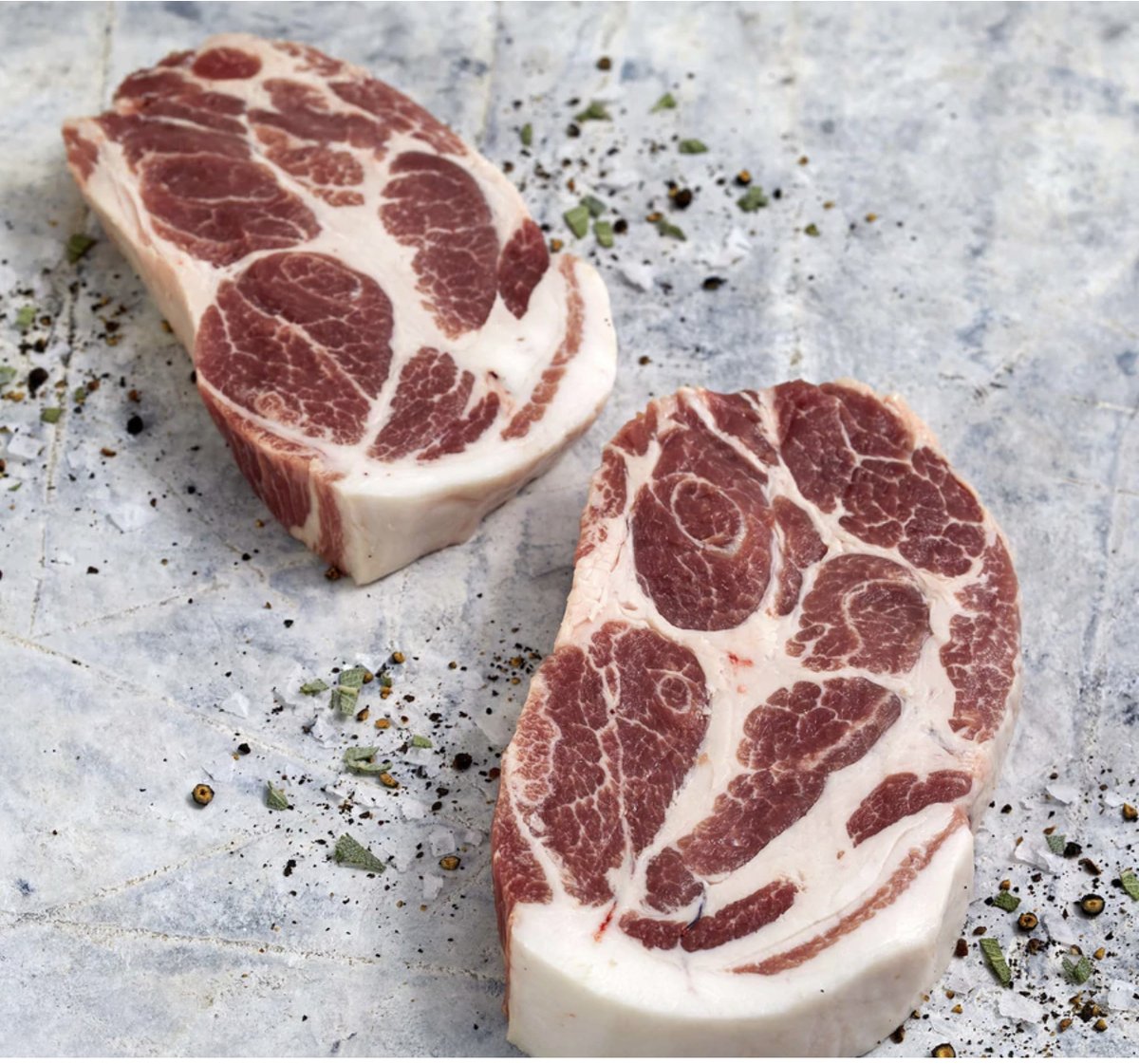 WasedaMarket's tweet photo. What’s on your menu tonight?! 
#wasedafarmsdepere #berhsireporksteaks #organicberkshirepork #organicfarm #deperebutchershop https://t.co/9QWigI0Gjk