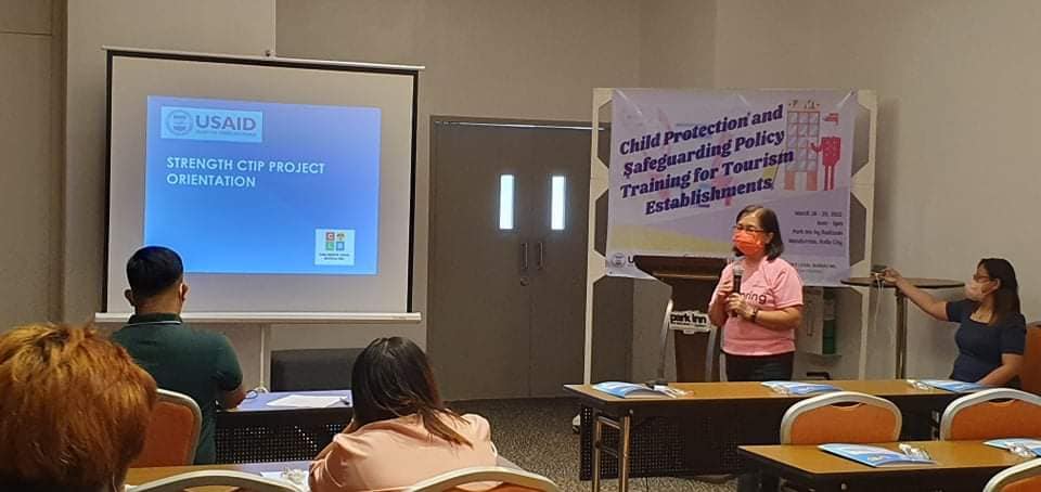clbphils's tweet photo. LOOK: Scenes during the first day of the Child Protection and Safeguarding Training for Tourism Establishments held at Park Inn Hotel by Radisson, Mandurriao, Iloilo City on March 28, Monday. https://t.co/d1BG7858Dk