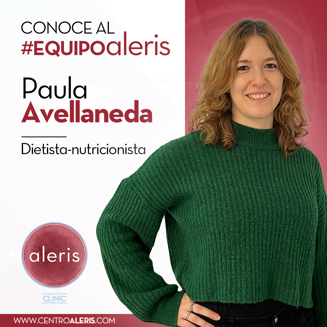 ¡Buenas tardes!

Hemos llegado al ecuador de esta semana, la última de marzo, y queremos que conozcáis a nuestra compañera Paula Avellaneda (@paula_avellaneda_dn), dietista-nutricionista en #AlerisValencia.