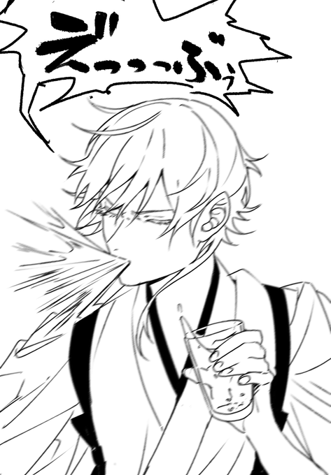水とスプライトを間違えて一気飲みしたつるまるさん 