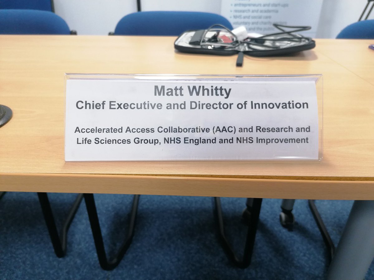 An exciting day with @WEAHSN at <a href="/Future_Space_/">Future Space</a> today, as we host special guests from <a href="/AACinnovation/">Accelerated Access Collaborative</a> and <a href="/UK_Life_Science/">Office for Life Sciences</a>, to talk about the spread &amp; adoption of healthcare innovation to tackle health inequalities &amp; improve outcomes for all. #healthinequalities
