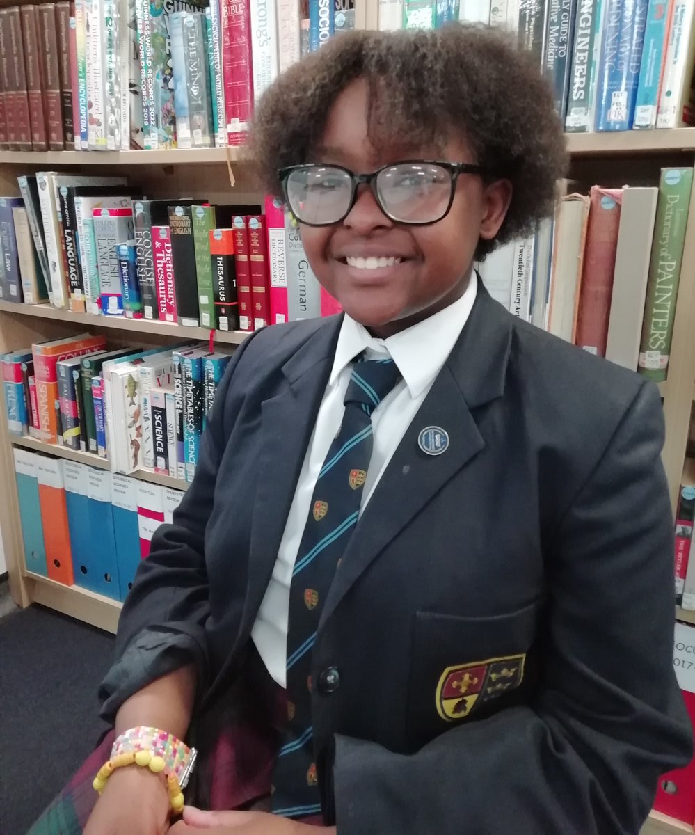 Tranby_Library's tweet photo. Congratulations to Hannah in Year 8 who has received her Tranby Reading Millionaire badge. She is currently reading George Orwell's dystopian novel Nineteen Eighty-Four. 🔖📚 https://t.co/lLAFuAkVX5
