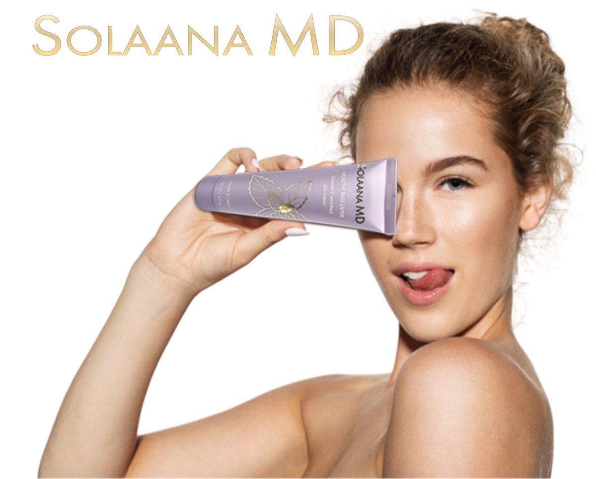 SolaanaMD's tweet photo. It’s like a prerequisite to your sunscreen. (Psst: the *secret* is vitamin D).
https://t.co/6RdY4WxqGW
#perfectpairing #secretsauce #vitamind #solaanamd #beauty #hellohydration #sunshinevitamin #sunscreen #skincare #glow https://t.co/qYqZhcabX0