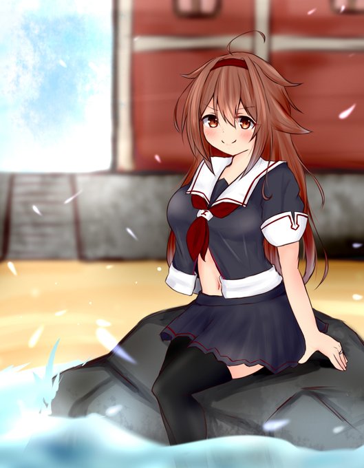 おすましつゆさん(ドヤ顔) #艦これ #白露(艦隊これくしょん) https://t.co/CEkcojqFbz 