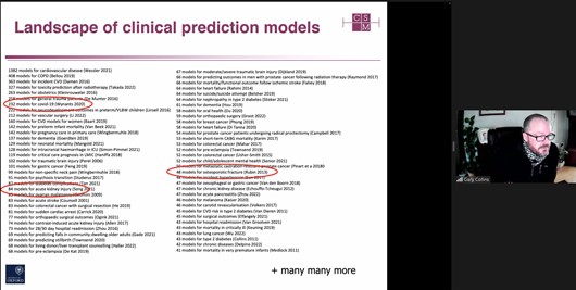 Richard_D_Riley's tweet photo. @GSCollins highlighting the plethora of prediction models published in each disease field
#DAGSTAT 2022 https://t.co/o96otr19tN