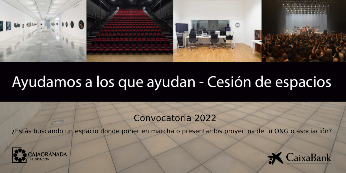CajaGranadaOBS's tweet photo. ¿Estás buscando un espacio en el que poner en marcha o presentar los proyectos de tu ONG o asociación?

CajaGranada Fundación y CaixaBank lanzan el programa ‘Ayudamos a los que Ayudan – Cesión de Espacios’.

Consulta las bases aquí 👉 https://t.co/vxMnhIKzbw https://t.co/hEuwddiJDx