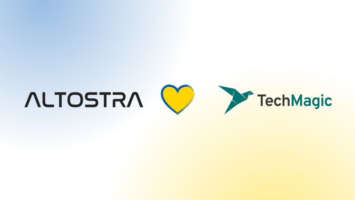 AltostraHQ's tweet photo. 1/3 A few months ago we started our partnership with @TechMagic_inc, the Ukraine-based software development and consulting company focused on #NodeJS and #AWS applications development. https://t.co/dytgVlU1j7