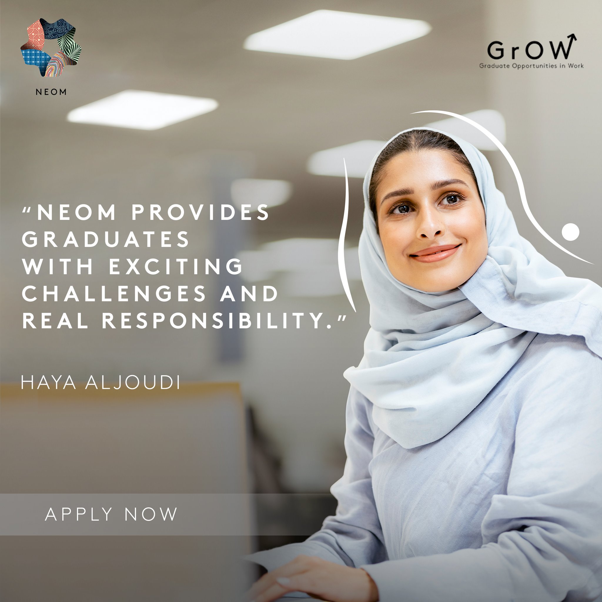NEOM on Twitter "NEOM is passionate about nextgen talent in Saudi