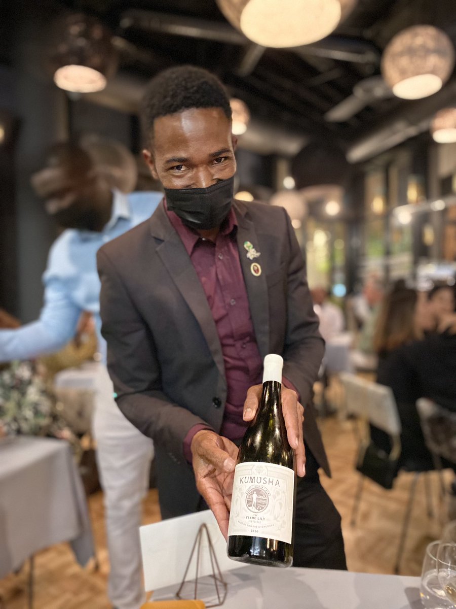 tnashenyamudoka's tweet image. We had the most amazing experience last night at the newly opened @TestKitchenCT Carbon in Rosebank JHB. Thought provoking food expertly paired with great wines. Toasted to the Mrs’s birthday with a bottle of Champagne Bollinger.🥂