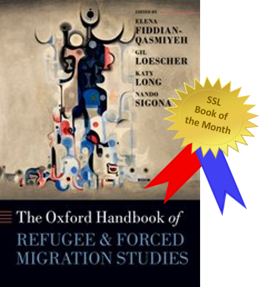 SSLBod's tweet photo. Our Book of the Month choice for April is The Oxford Handbook of Refugee &amp; Forced Migration Studies, edited by Elena Fiddian-Qasmiyeh et al. Find out more at: https://t.co/brxcrpgChO https://t.co/0cs6sqBbBT
