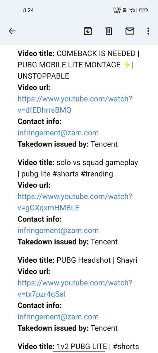 JayeshKaremore's tweet photo. @TeamYouTube I am very disappointed with your support https://t.co/87BZE8lCCf channel got sudden strikes on my all YouTube videos &amp; My channel deleted instantly without any 7 days reminder.I think that all strikes are fake. I Worked hard on my channel so hard  
Please investigate https://t.co/fXoBr81LN1