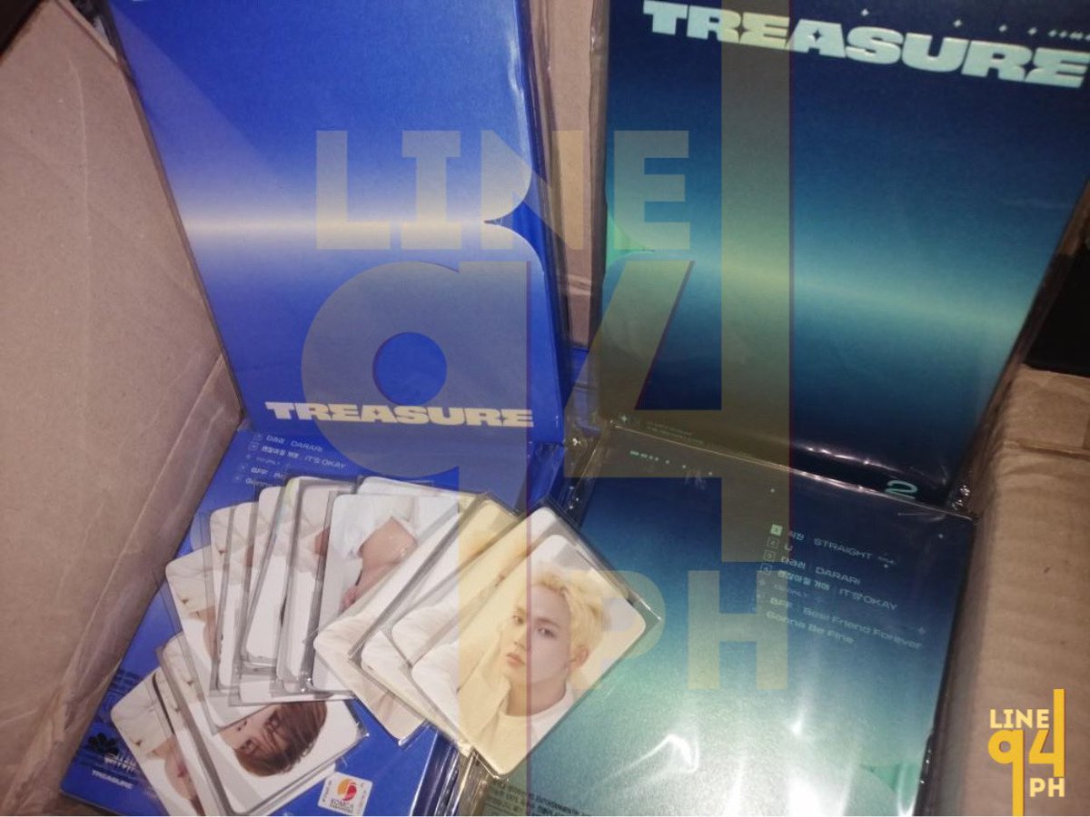 LINE94PH's tweet photo. #Line94Updates
Arrivals
• TREASURE Album PB & Digipack First Batch from KTOWN
Once again, all onhand albums are still ongoing shipments. Even if you dm us for updates po, we will still have the same response. Please do check the tracker from time to time. Thank you! 💗 https://t.co/T0wOCPWm0J
