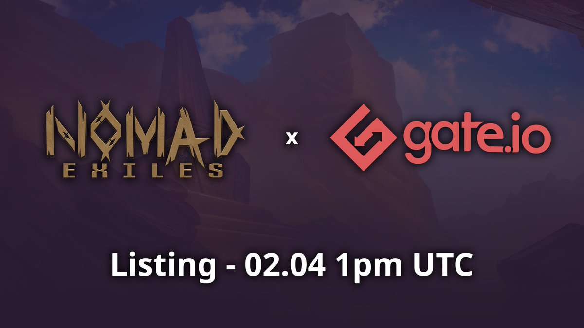 NomadExiles's tweet photo. Front page news!

We're happy to announce that $PRIDE token will be available on Gate as early as April 2, 1 PM UTC! 🔥

Save the date and stay tuned! 😎

Learn more ➡️ https://t.co/rTD3k0KHob

#Listing #TGE #NomadExiles #ICO #Gate #tokenlaunch #P2P #Crypto #IEO #DeFi $BTC $ETH https://t.co/spOMC8mni5