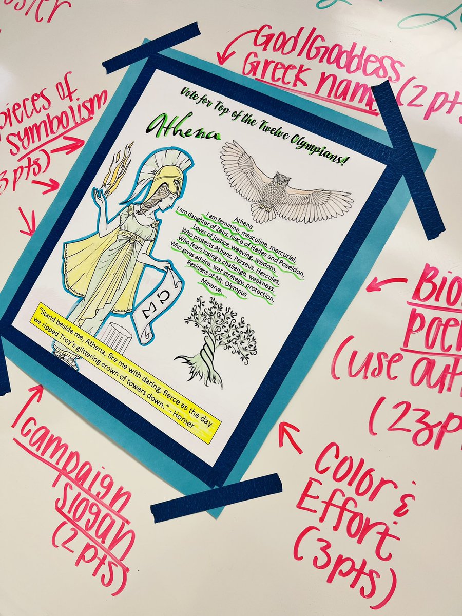 Excited to see who everyone chooses for his/her Olympian Campaign today! 🇬🇷 🏛 Go, Athena!!!!! 🦉