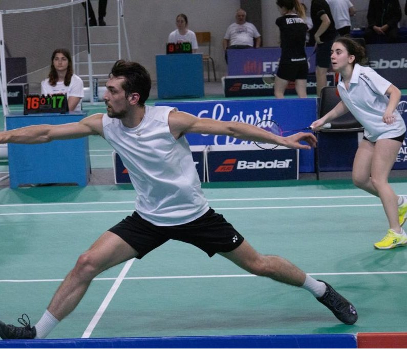 #FiersdêtreCaennais 🏸 Bravo aux 2 Caennais qui ont brillé au championnat de France de #Parabadminton ! Xavier-Guillaume Valledor s'impose dans la cat. déficient auditif:
🥈vice-champion de 🇫🇷 en SH
🥈vice-champion de 🇫🇷 en mixte avec @Louisebadminton
#Caen #CaenToujoursPlusSport