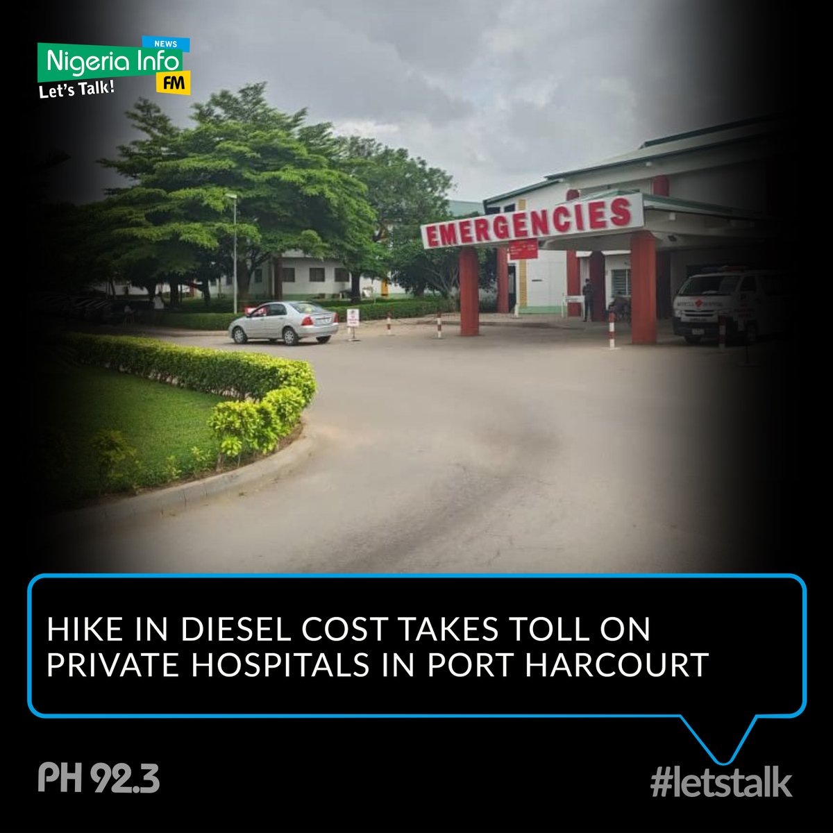 Private Medical Practitioners of Nigeria say some hospitals in Rivers State have shut down, while others are struggling to render optimum services due to the hike in the price of diesel.

General Secretary of the organization, Festus Ossai, tells our correspondent that some... https://t.co/wb2k1jkG02