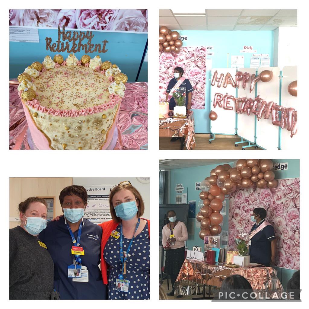 VelmaArnold17's tweet photo. I have enjoyed my journey in the NHS(47yrs) as a RN &amp; RMw. It has been truly rewarding caring for ladies, families &amp; staff .Thank you for all the love, gifts,wishes  &amp; wonderful send off❤️🎉😍@NorthMidNHS @nosuji01 @AdeolaFilani @NicoleCNHS @ljsan1 @ShereenNimmo @SarahHa886229 https://t.co/97g0jnkSyM