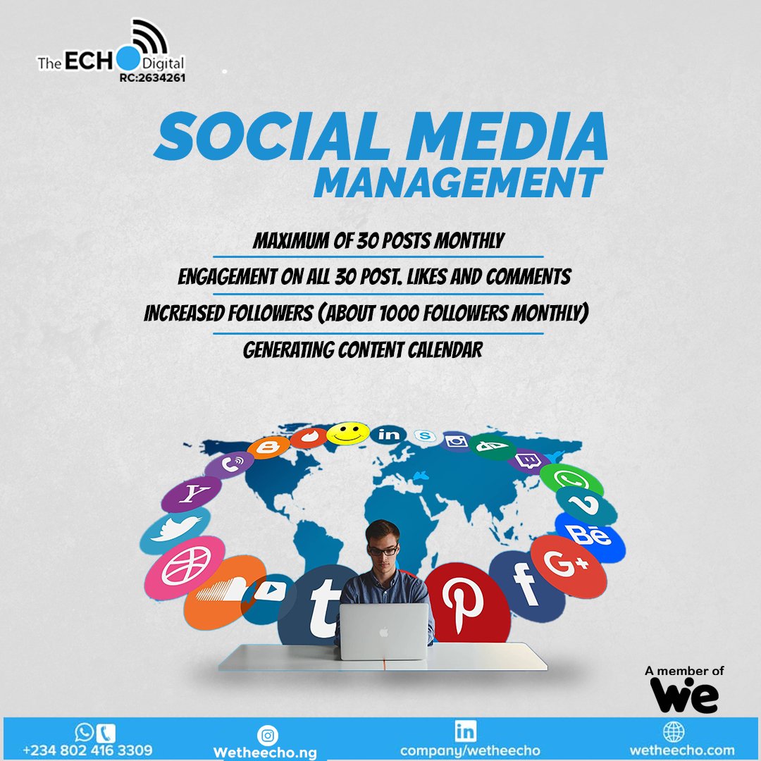 wetheecho's tweet image. Struggling with Growth, Visibility and Page Management? Get in touch with us and we will sort out how to get your page; personal and business, up and active.
Send a DM let's get started.

@wetheecho
#wetheecho 
#Marketing 
#digitalmarketing 
#socialmediamarketing