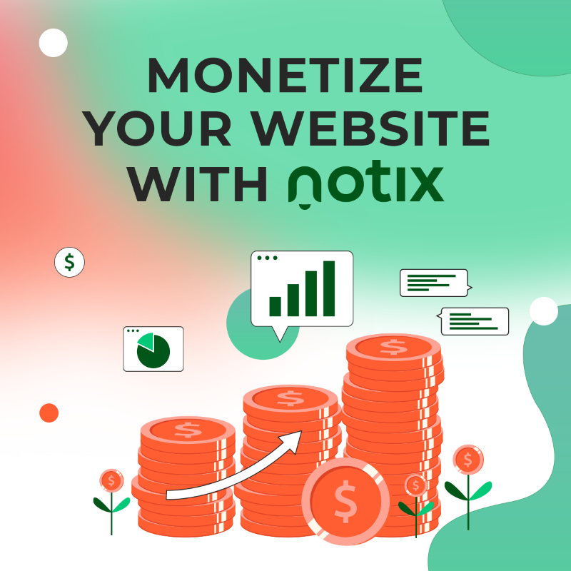 notix_push's tweet photo. Use desktop, mobile, and in-app Push Notifications to increase your website pageviews and monetize your website!
Send your web content updates to subscribers and re-engage your audience with Notix.
