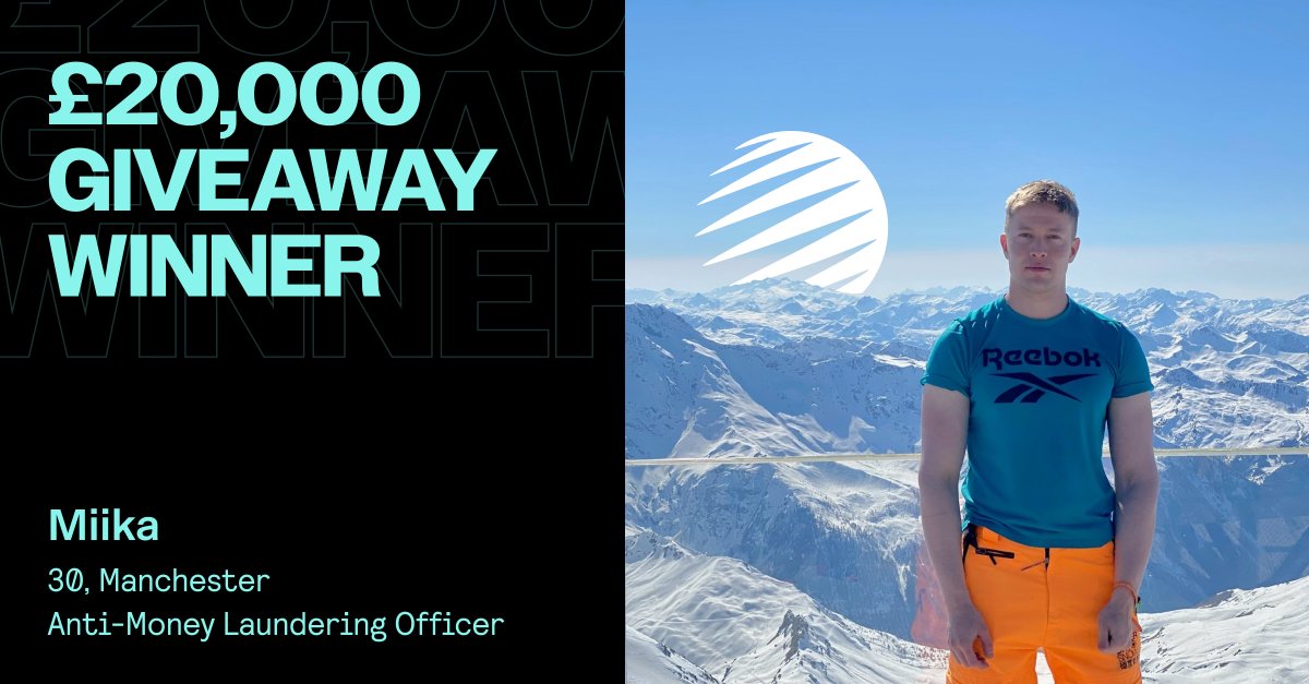CIRCA5000's tweet photo. We’re thrilled to announce the winner of our £20,000 ISA giveaway is Miika, an anti-money laundering officer based in Manchester.

Congratulations Miika! We’re so glad to be able to help you on your investment journey. 

Capital at risk. 
#investing #winner #finance https://t.co/o5yJDYib8U