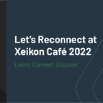 Image for the Tweet beginning: Let’s Reconnect at Xeikon Café