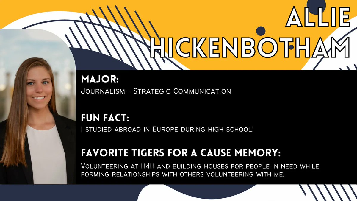 Meet Allie!

Allie is a journalism major with an emphasis in strategic communication and our last 21-22 site leader! Read more about Allie here. She got to travel to Europe in high school - and we all are very jealous of her awesomeness!