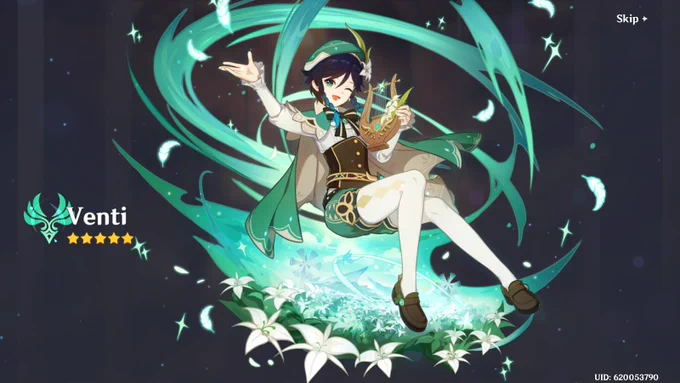 Also Venti in 22 pulls??? Welcome home too shhsbj I thought I had to skip u 😭😭😭 