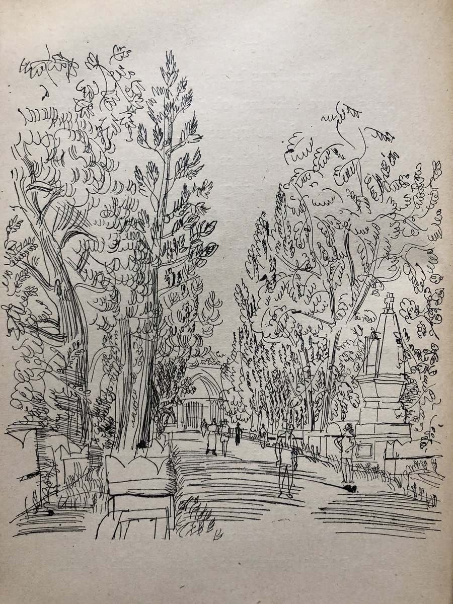 Raoul Dufy, dessins de Provence, 1925 