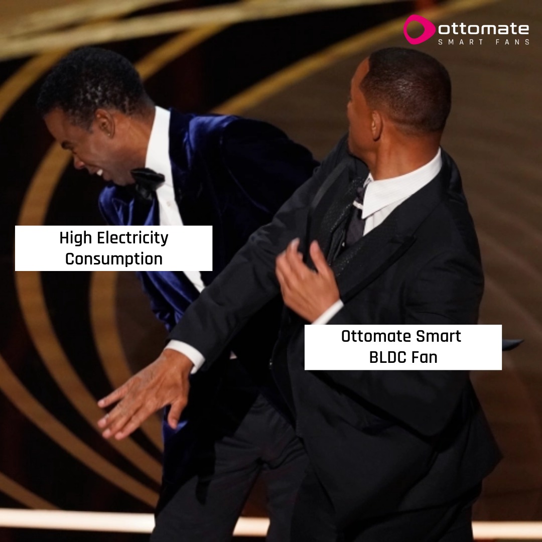 With Ottomate smart BLDC fan by your side, say goodbye to high electricity consumption!😎

#ottomate #savings #Oscars