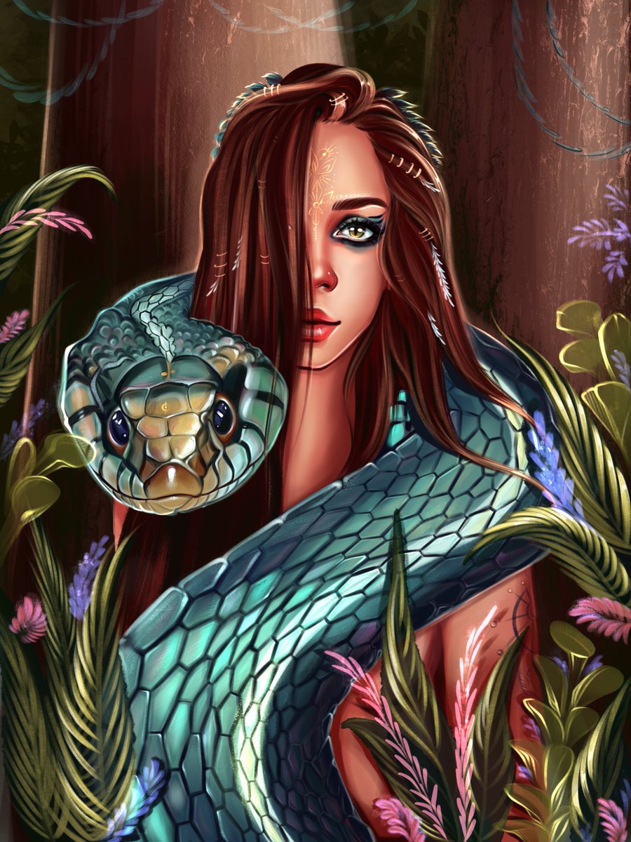 o_sofy_arty's tweet photo. "COURAGEOUS SERPENT"🐍
Don't trust anyone until they have earned your trust! In an instant, your best friend can become your enemy, and a predator can become your protector! 

https://t.co/OM24NZhzu1 https://t.co/9yxyxsCezr