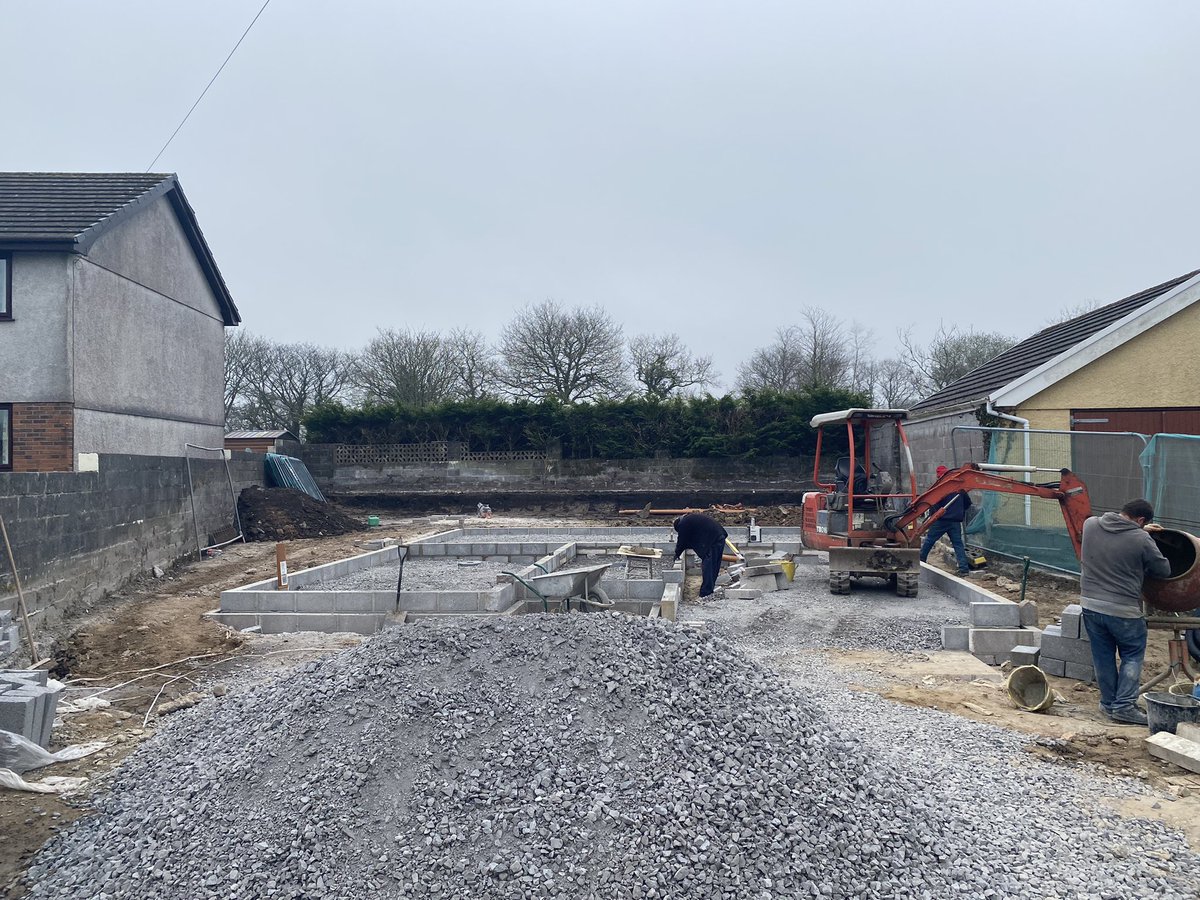 Gs6Ltd's tweet photo. New project underway in Ffelgastell https://t.co/qJE4qKRDF4