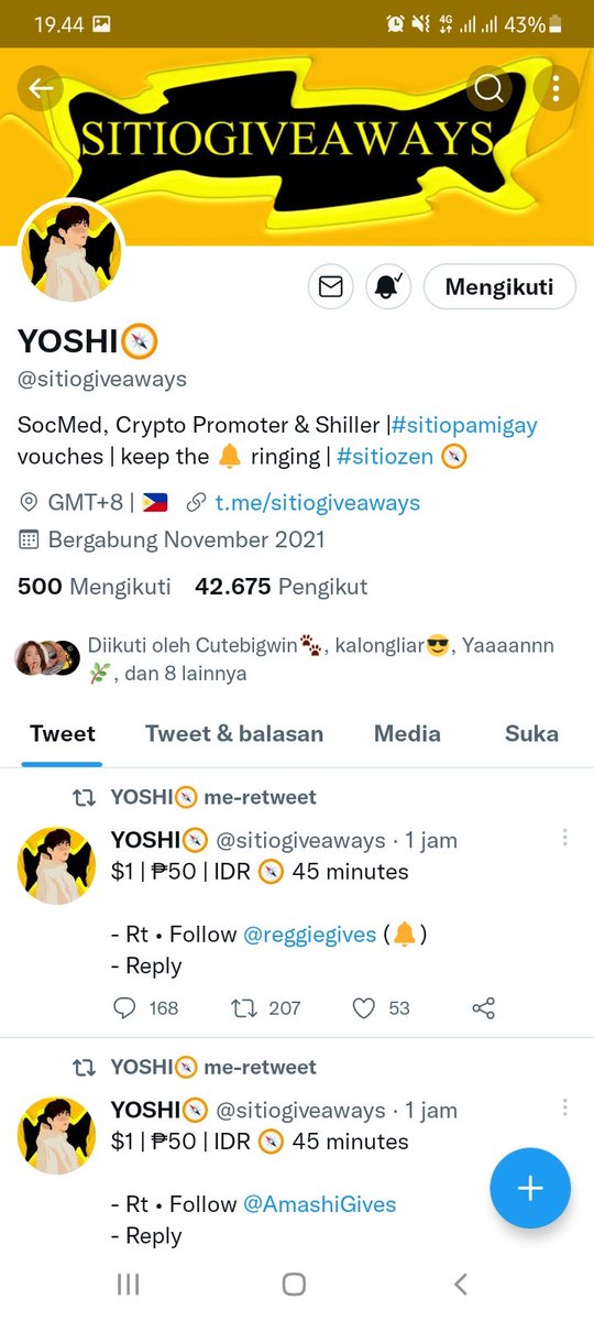 mendungtipis_'s tweet photo. @sof1azara03 @yeyepromotes @sitiogiveaways Done..👌 https://t.co/82G5M2Xn3o